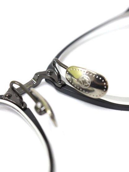 フォーナインズ S360T 3091 メガネ ブラック メタルフレーム フルリム ウェリントン IT821RLYIZ38