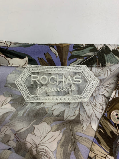 ロシャス プルミエール 花柄2WAYリボンブラウス ERICA 0505402 9 ブルー 25AW レリアン IT9QAYJAU7HW