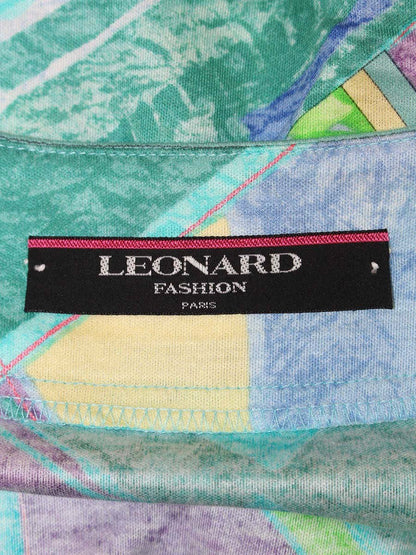 レオナールファッション 0339126 カットソー LL マルチカラー コットン ITEGSPTNGFMO