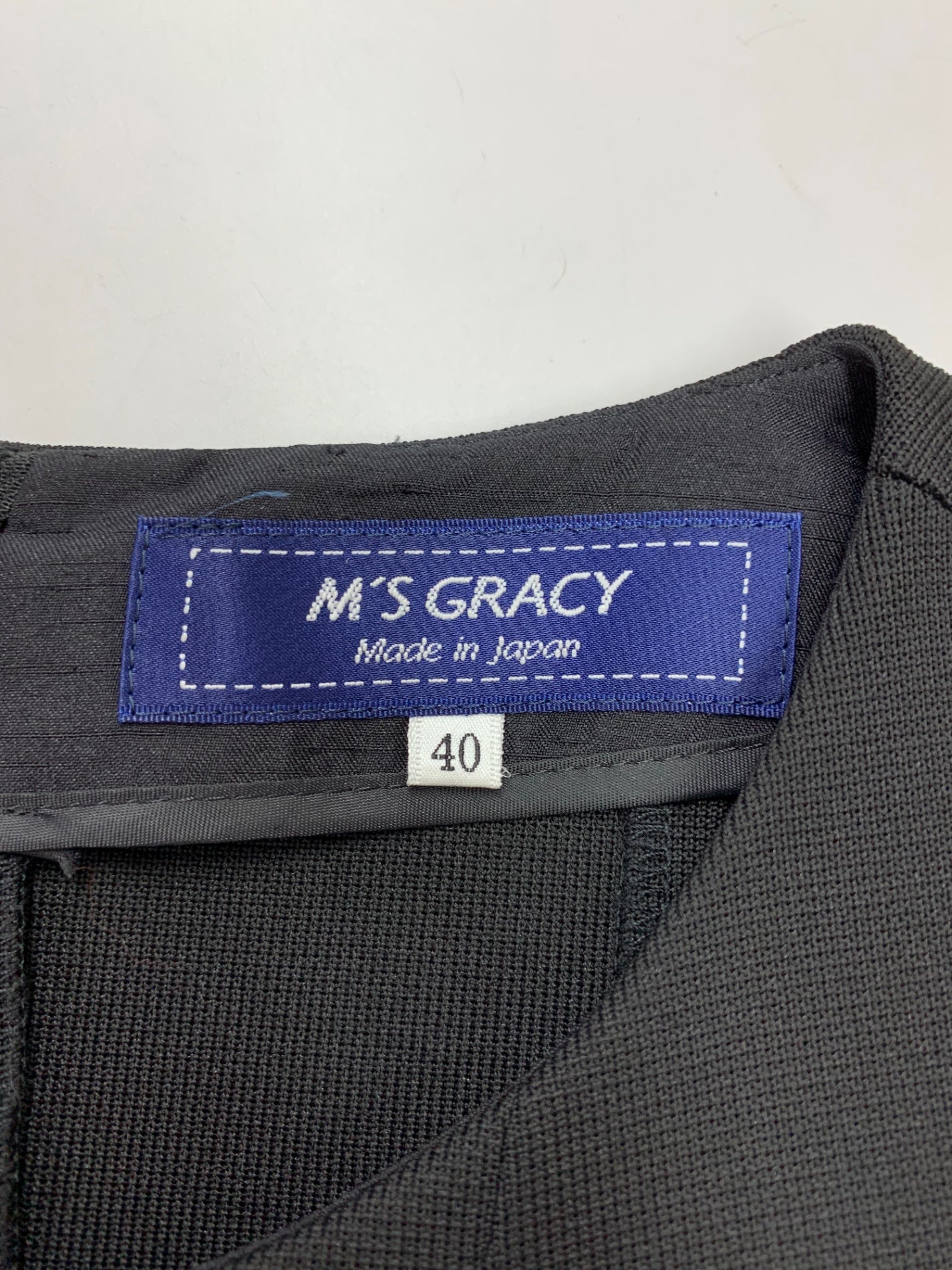 エムズグレイシー 311123 ワンピース 40 ブラック パニエ付き フレア ITLH36Y43HA4