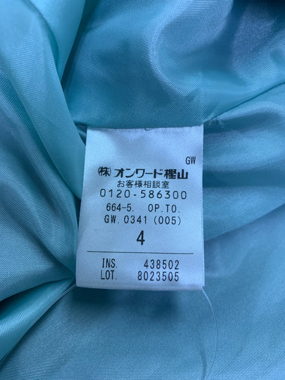 トッカ POLKA RAIN OPTOGW0341 ワンピース 4 ネイビー タックフレア ITBVZUTVP7XA