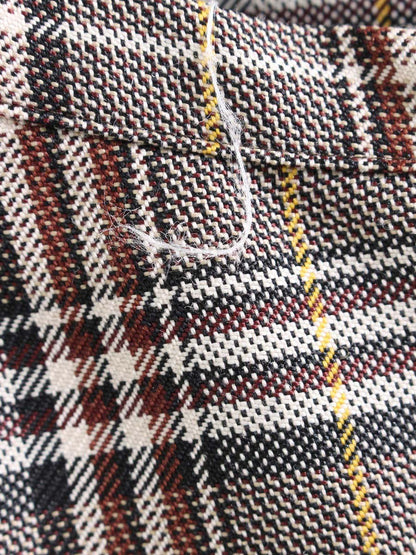 エムズグレイシー British Check Skirt 817545 スカート 38 ブラウン チェック ITG4FN2YDP9W