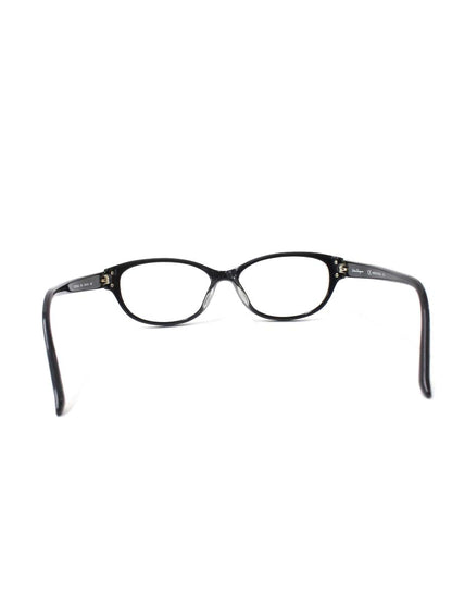 フェラガモ SF2742A メガネ 眼鏡 ブラック ガンチーニ オーバル フルリム セルフレーム ITS6A8EOOUZC 【SALE】