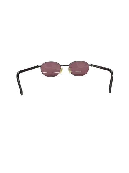 ヨウジヤマモト 52-4204 サングラス ブラック メタルフレーム フルリム ウェリントン ITN6V7KPFM27