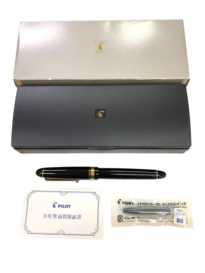 パイロット 万年筆 カスタム742 ブラック FM 14K ITNJMN04GJ60