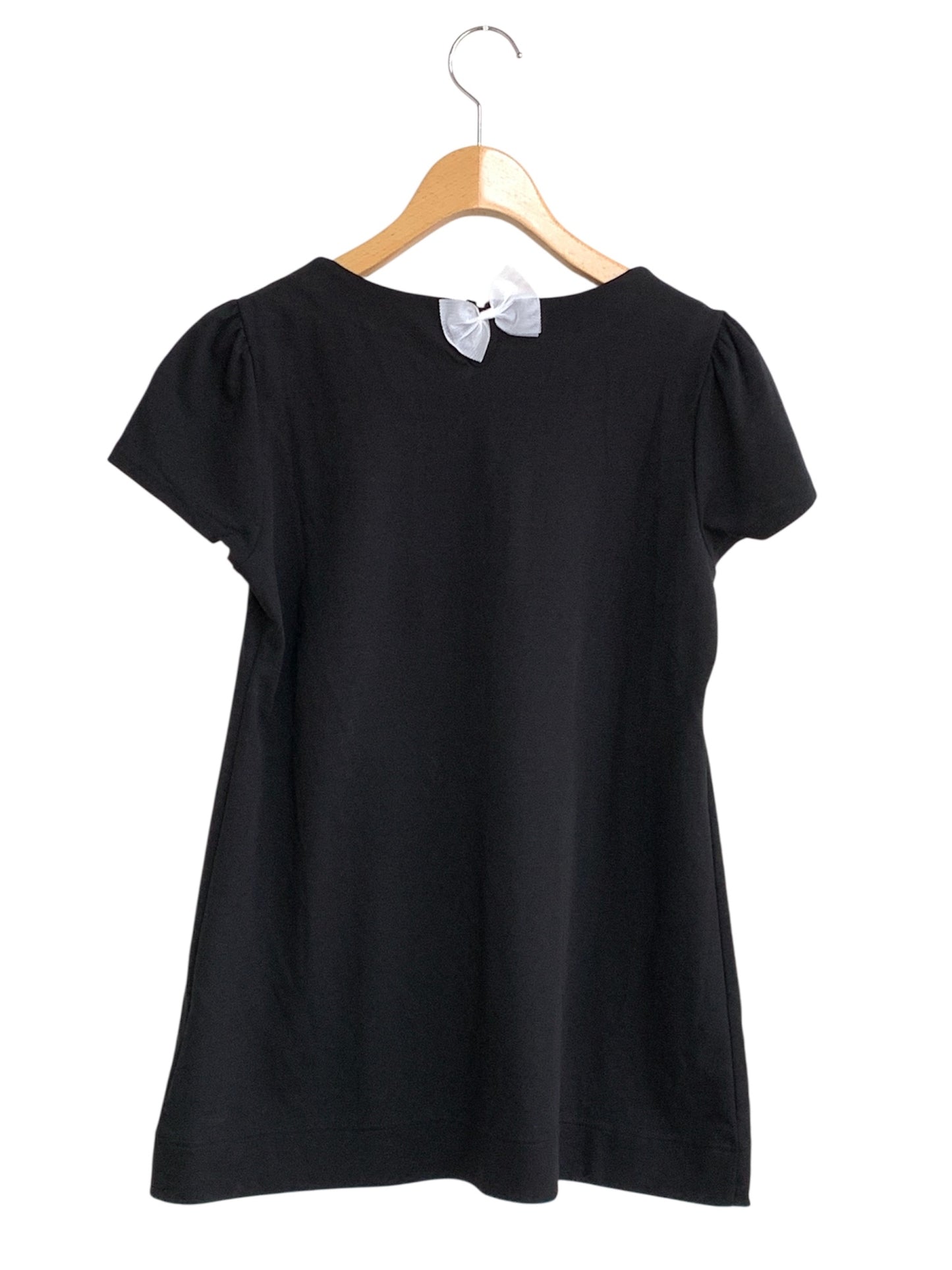 エムズグレイシー 625335 Tシャツ カットソー 38 ブラック フラワーモチーフ レース IT7XPB918LZG