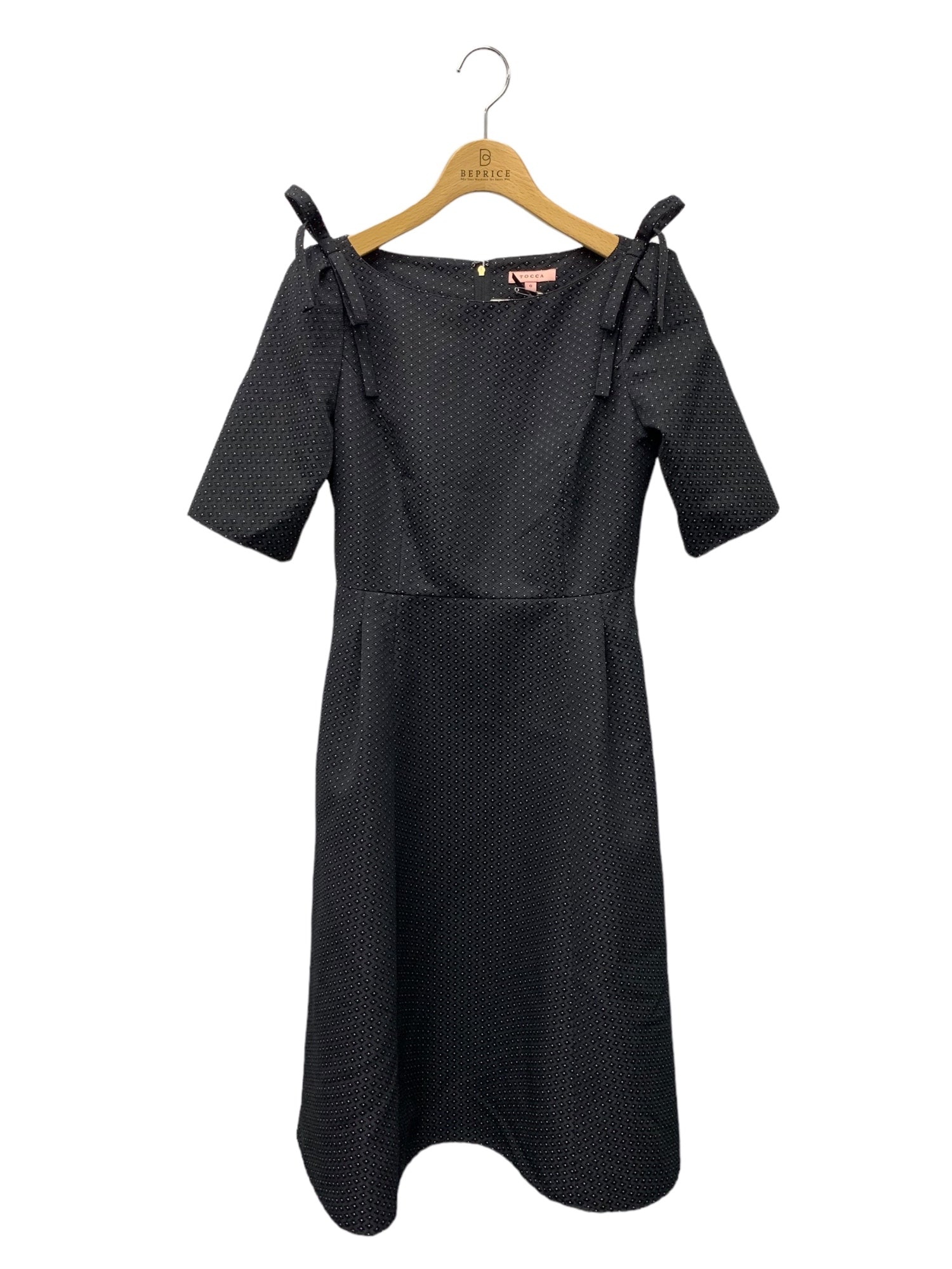 トッカ CATCH LADY DRESS OPTOCS0881 ワンピース 0 ブラック 2024 PEARL COLLECTION |  中古ブランド品・古着通販ビープライス