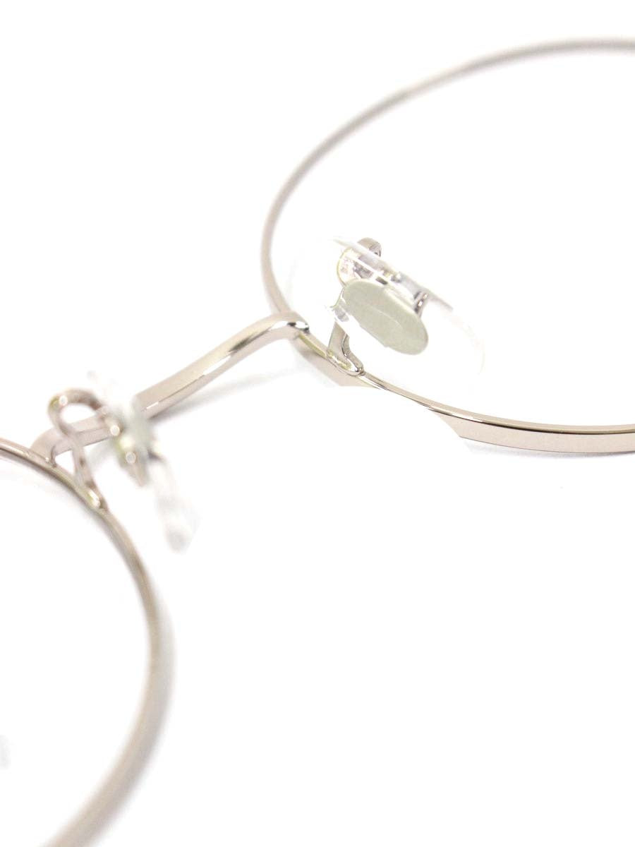 アンティミテ INE-1009 メガネ ピンクシルバー/クリーム INTIMITE BY EYEVAN アイヴァン メタルフレーム フルリム ラウンド ITFURR32GYD5