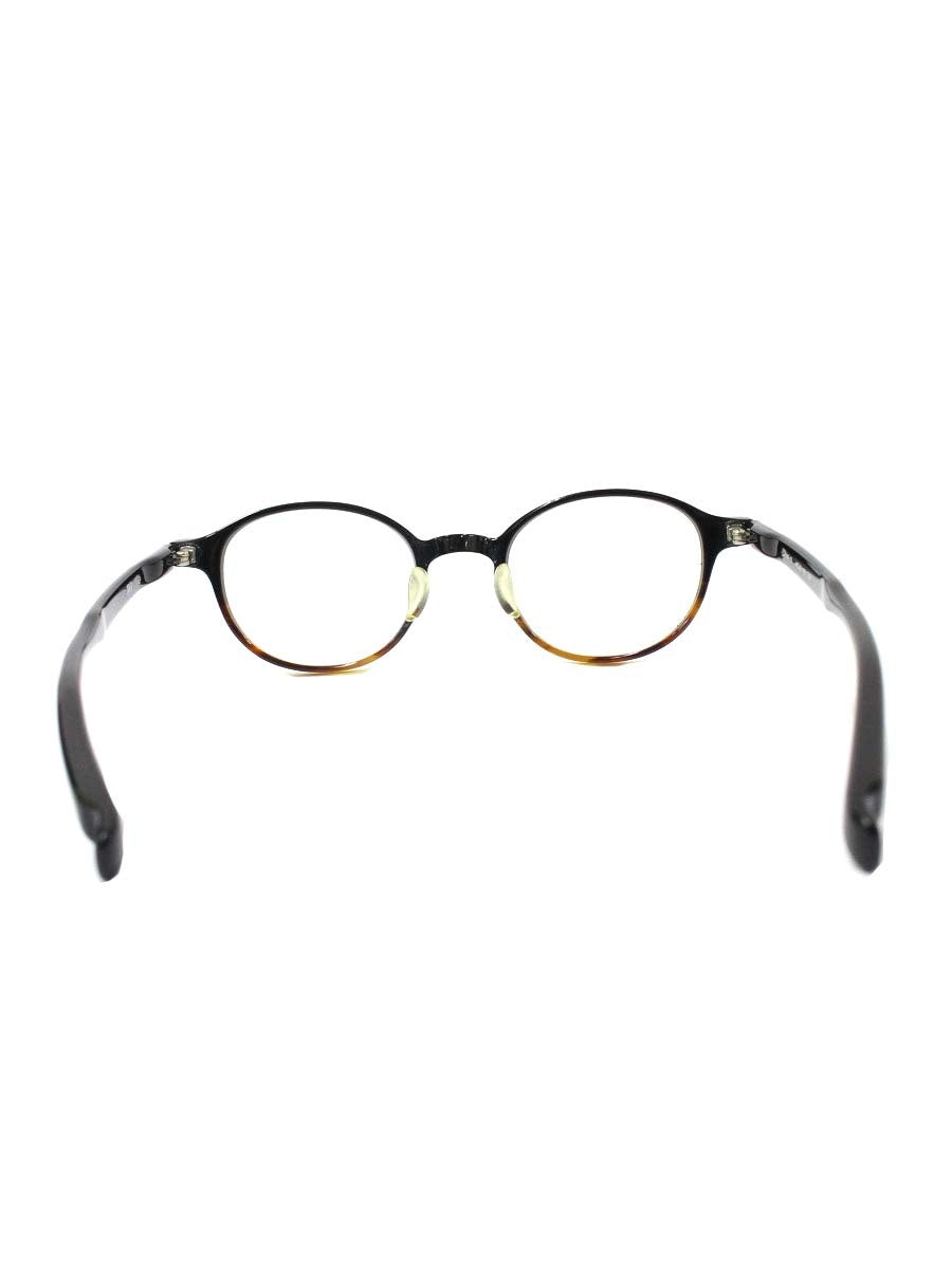 フォーナインズ AP-05 メガネ ブラック/ブラウン セルフレーム フルリム ラウンド IT7ITA00A8DA