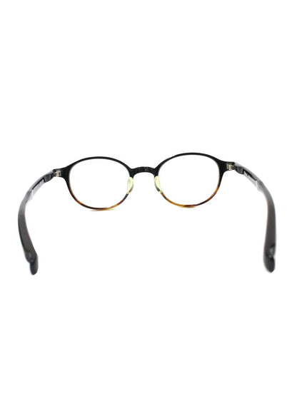 フォーナインズ AP-05 メガネ ブラック/ブラウン セルフレーム フルリム ラウンド IT7ITA00A8DA