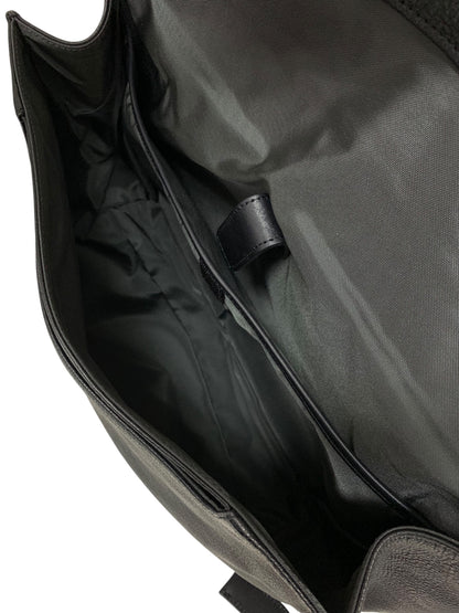 土屋鞄製造所 ザ・シーンズ メッセンジャーバッグ ブラック 牛革 ポリエステル 異素材 トルナット®ファイングレインレザー フィドロック ITMJX7ZFG4LS