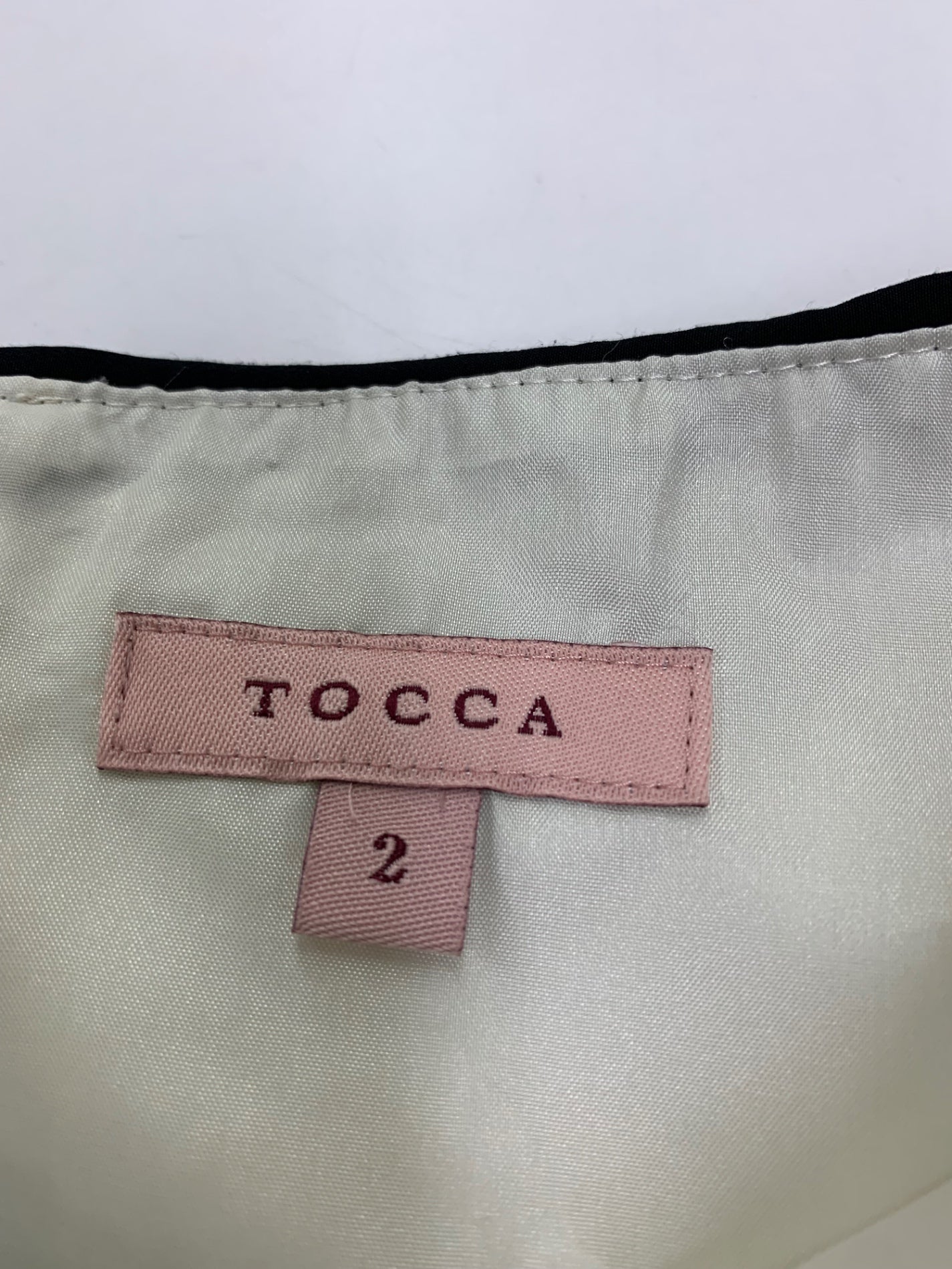 トッカ SENKA BUTTERFLY ドレス OPTOCA0431 ワンピース 2 アイボリー ITDRT19900YI
