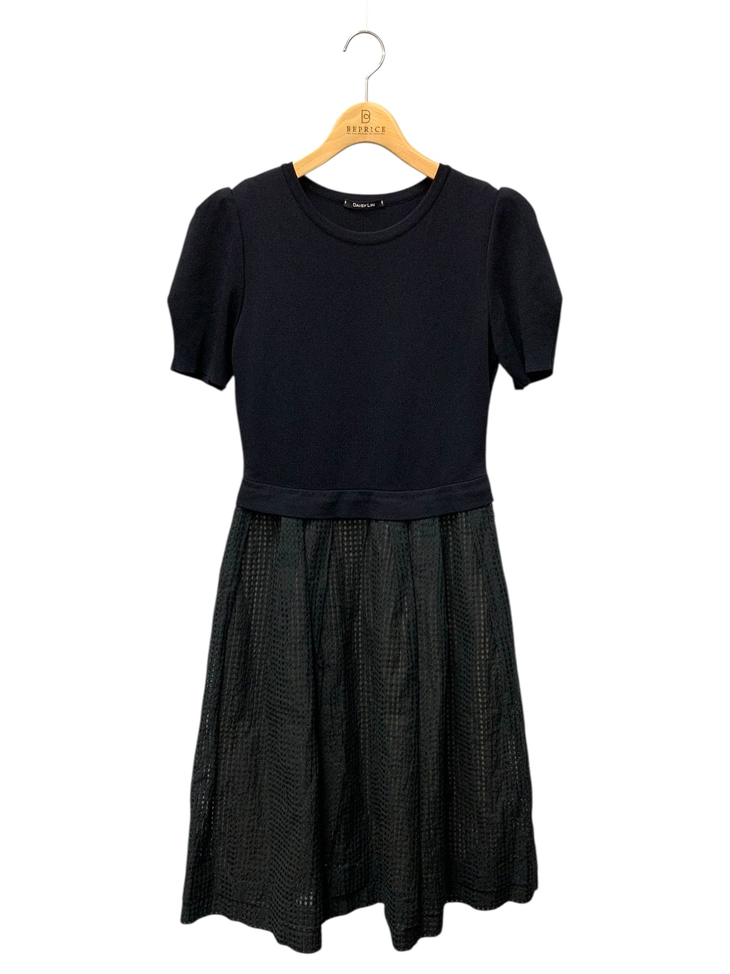 デイジーリン Perfect Lady 06600 ワンピース 40 ブラック パーフェクトレディ チェック ITKJI8BTBWOG