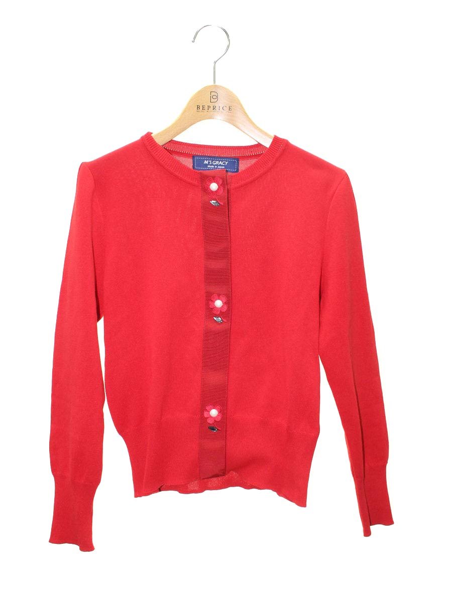 エムズグレイシーニットカーディガン レーシーカーディガン | msgracy