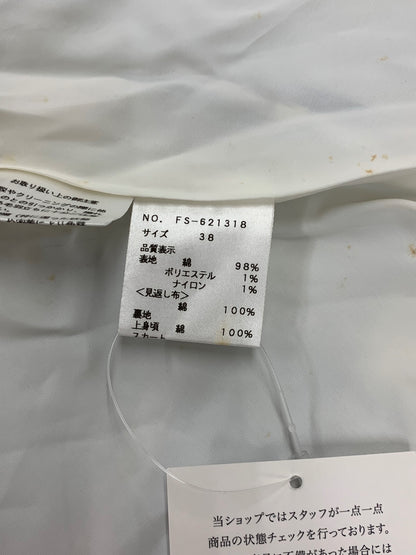 エムズグレイシー 621318 ワンピース 38 グレー チェック柄 フレア IT6L3DNY4L9W