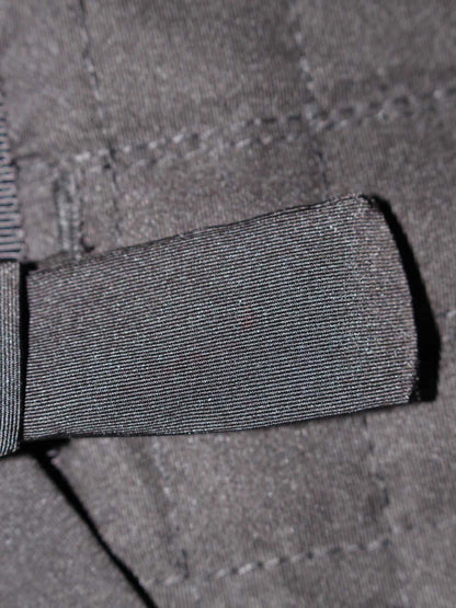 エムズグレイシー 628609 ジャケット 40 ブラック カメリアWジップ ニット ナイロン ITTRBKFD0TS4