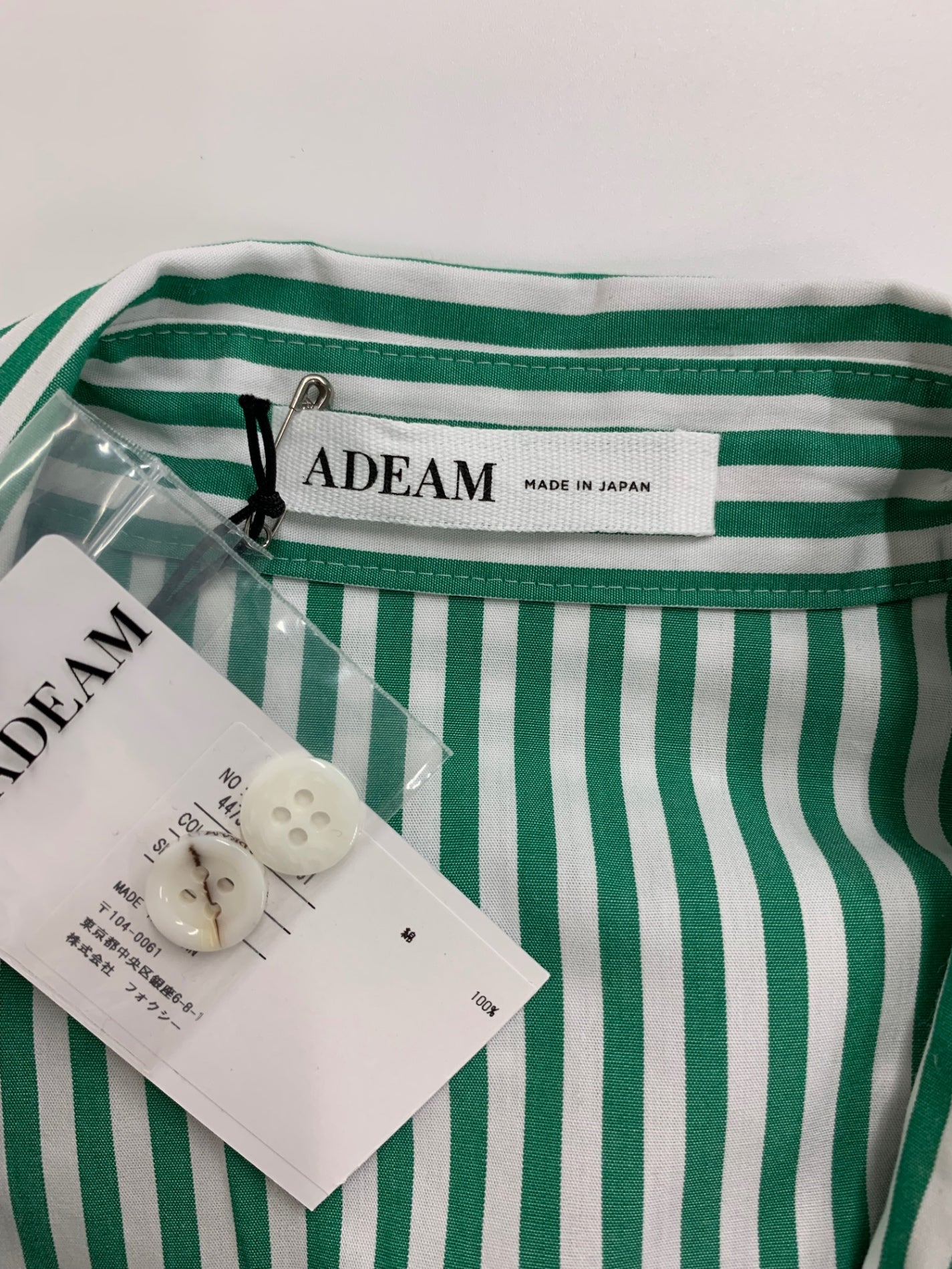 EMPORIO ARMANI ストライプ切替　プリーツワンピース　38 オータム EMPORIO ARMANI ストライプ切替 プリーツワンピース 38 オータム