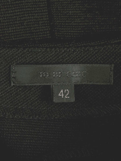 トゥービーシック W5P14-693-09 ワンピース 42 ブラック フラワーモチーフ ティアード ITT5ZRPPBJYS