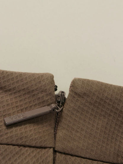 ルネ 5424030 スカート 34 ブラウン 裾カットワーク フレアー ITQMNOOTGFG2