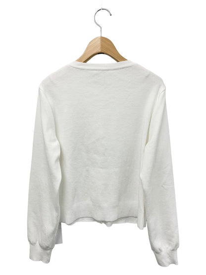 フォクシーニューヨーク Cardigan Claudie 44264 カーディガン 42 ホワイト リボン ITS0ASJJCGWI