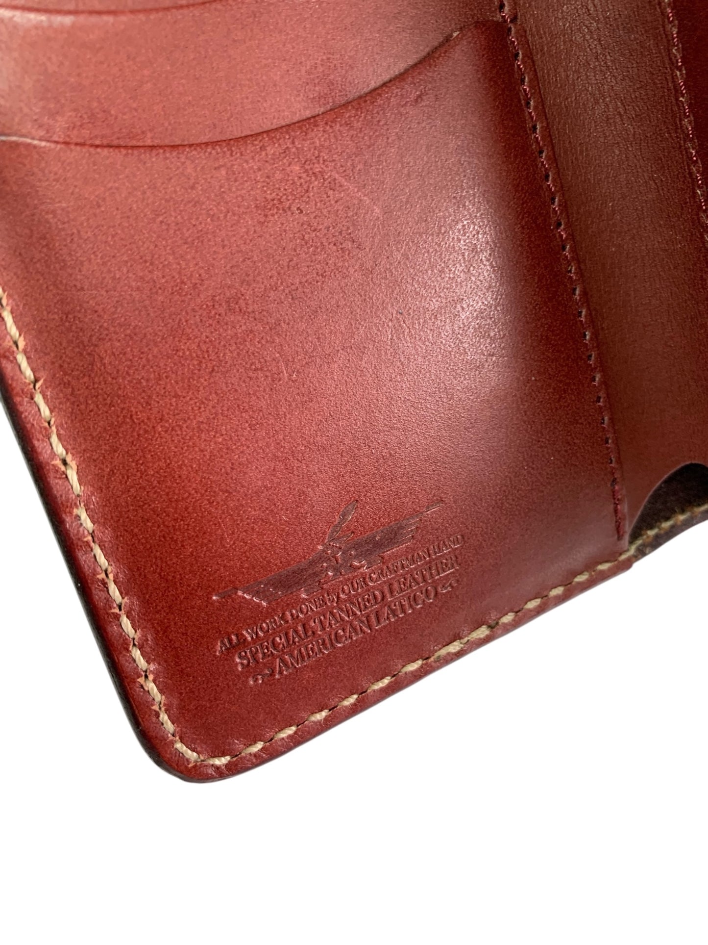 ファニー SUNSET BILLFOLD（サンセットビルフォード） 二つ折り財布 ワインレッド ラティーゴレザー ITJ88SRM9L1M