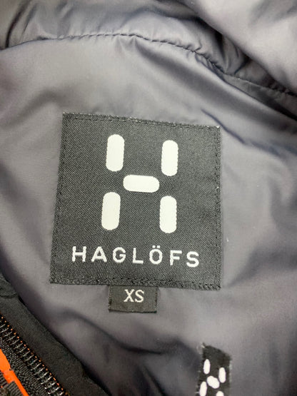 ホグロフス ダウンジャケット XS オレンジ フーディ IT3RTN9XCKO4