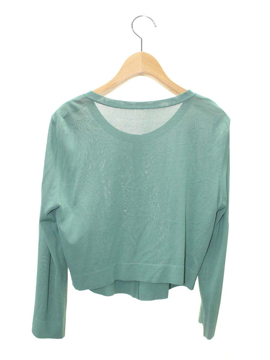 フォクシーニューヨーク アッパースタンダード 32821 カーディガン 40 グリーン IT4W01UIYBP0