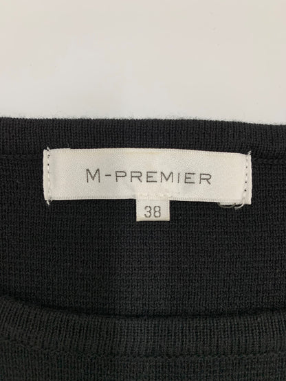 エムプルミエ A722-025 ニット 38 ブラック ボーダー ITUHNHFSB1XI 【SALE】