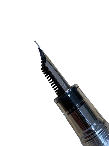 セーラー 万年筆 プロフィット21 デモンストレーター 透明 銀 MF 21K ITT57IWLQQFK