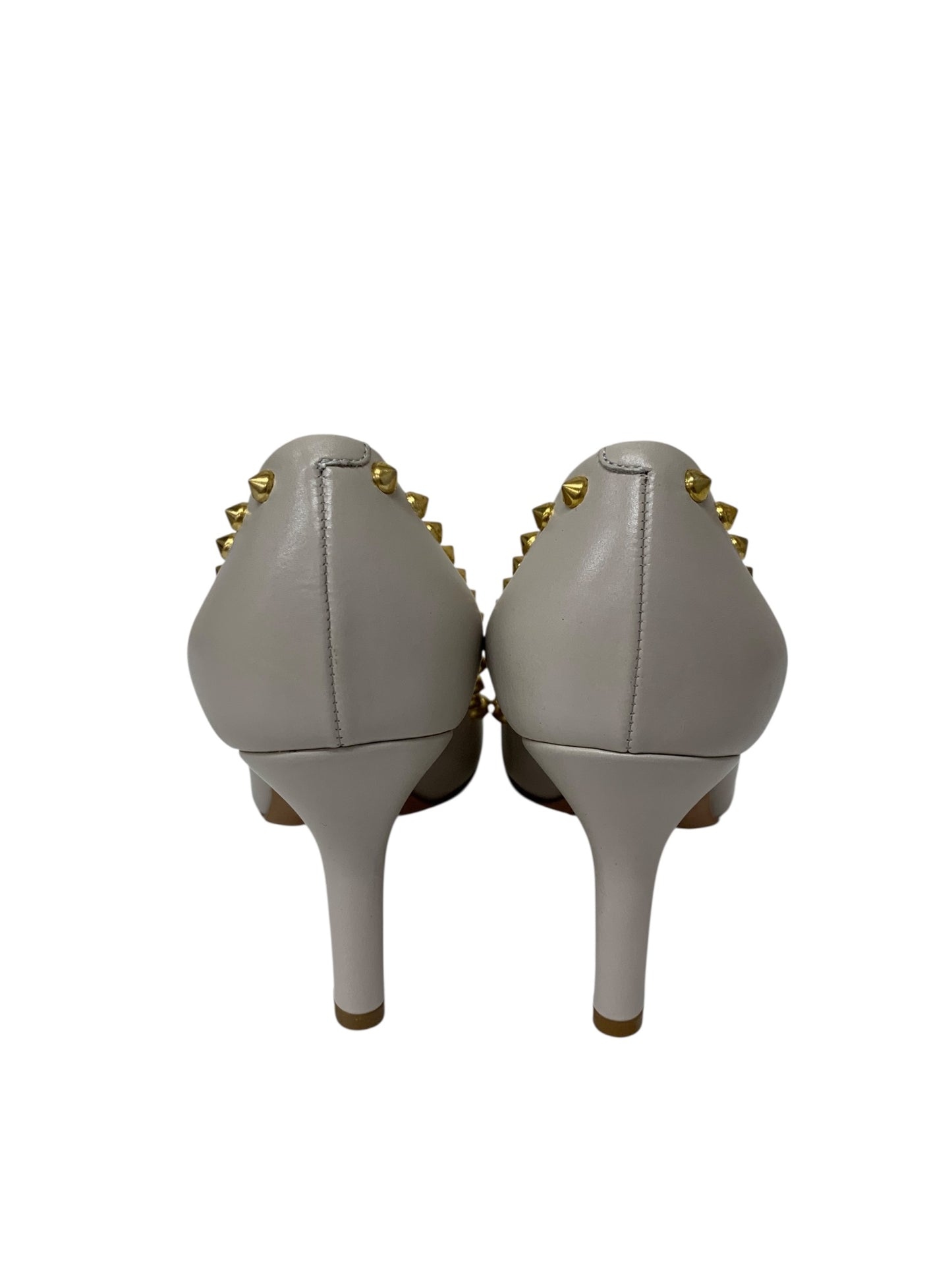 ペリーコ PE181DA2123VIXXDAI パンプス 37.5 ベージュ ゴールドスタッズ IT0S4A9IF02S