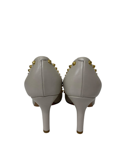 ペリーコ PE181DA2123VIXXDAI パンプス 37.5 ベージュ ゴールドスタッズ IT0S4A9IF02S