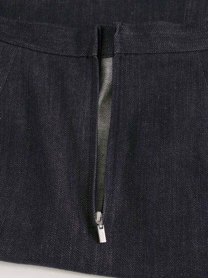 フォクシーニューヨーク スカート INDIGO 37031 38 ネイビー ITYCRLM0X6AH