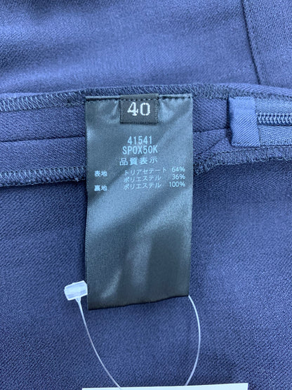 フォクシーブティック Washable Wide Pants 41541 パンツ 40 ネイビー 2023年 増産品 ITBC5U6YD7BI 【SALE】