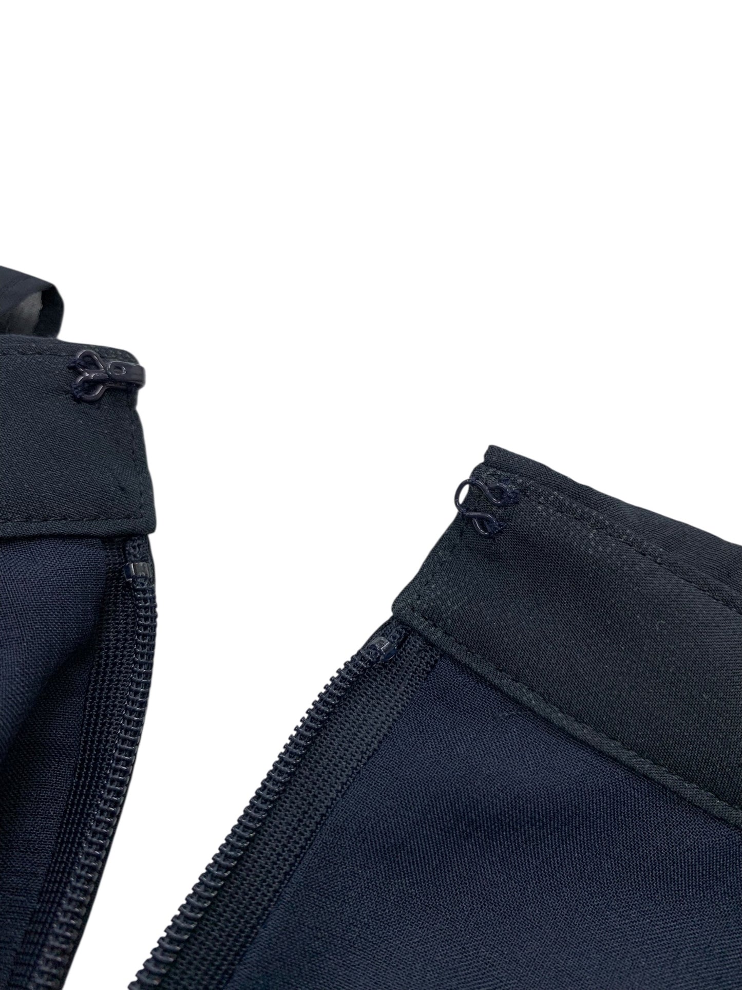 ルネ 5536080 ワンピース 38 ネイビー フロントボタン タックフレア ITBHZKUXJX7C