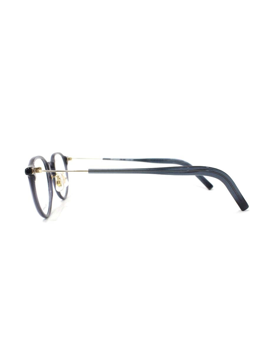 イーファイブアイヴァン P4 メガネ ブルー/ホワイトゴールド コンビフレーム フルリム ボストン IT2BKRGPOG8Y