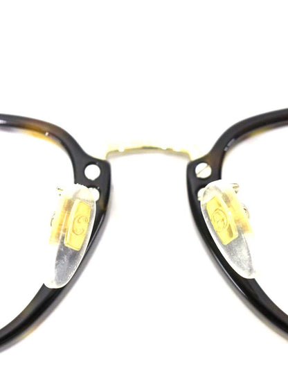 グッチ GG0324OJ メガネ ブラウン/ゴールド/ブラック コンビフレーム スクエア べっ甲柄 ITO9TCE57BIG