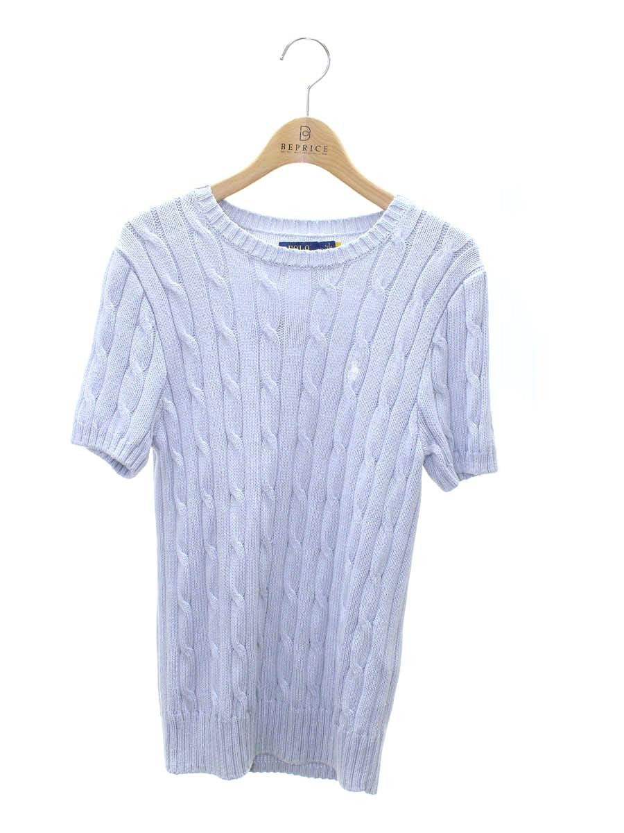 ポロラルフローレン ニット M ブルー ケーブル IT4QKFATHFHW