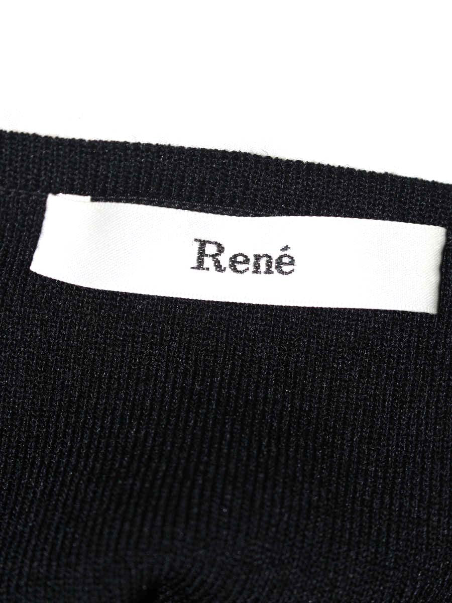 ルネ 6822180 カーディガン 36 ブラック ITOZI9T40K7C