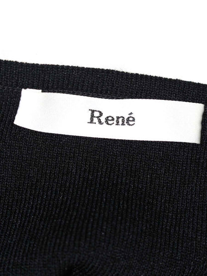 ルネ 6822180 カーディガン 36 ブラック ITOZI9T40K7C