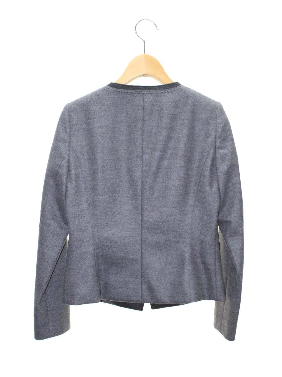 アナイ 10421-27-93-360 ノーカラージャケット 36 グレー ITPZ70BT6TLA