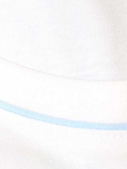 レリアン KS-0502005 Tシャツ 11 ホワイト/ブルー カットソー ストライプ ITHNI7CHQCYW