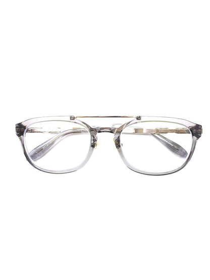 アリエストロ AR-6003 メガネ クリアグレー/グリーン チタン ウェリントン 鯖江 幾何柄 ITPJUM7MME2S