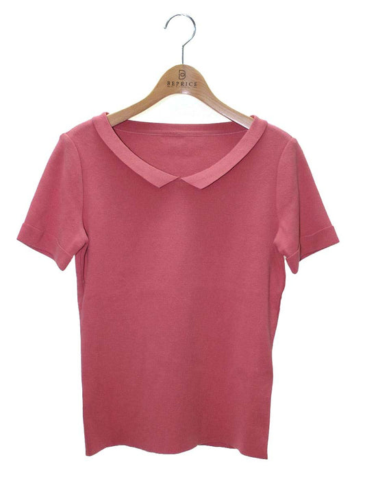 フォクシーブティック ニットトップス ハイドレンジア 37615 カットソー 38 ピンク ITQNSMNBXSOO