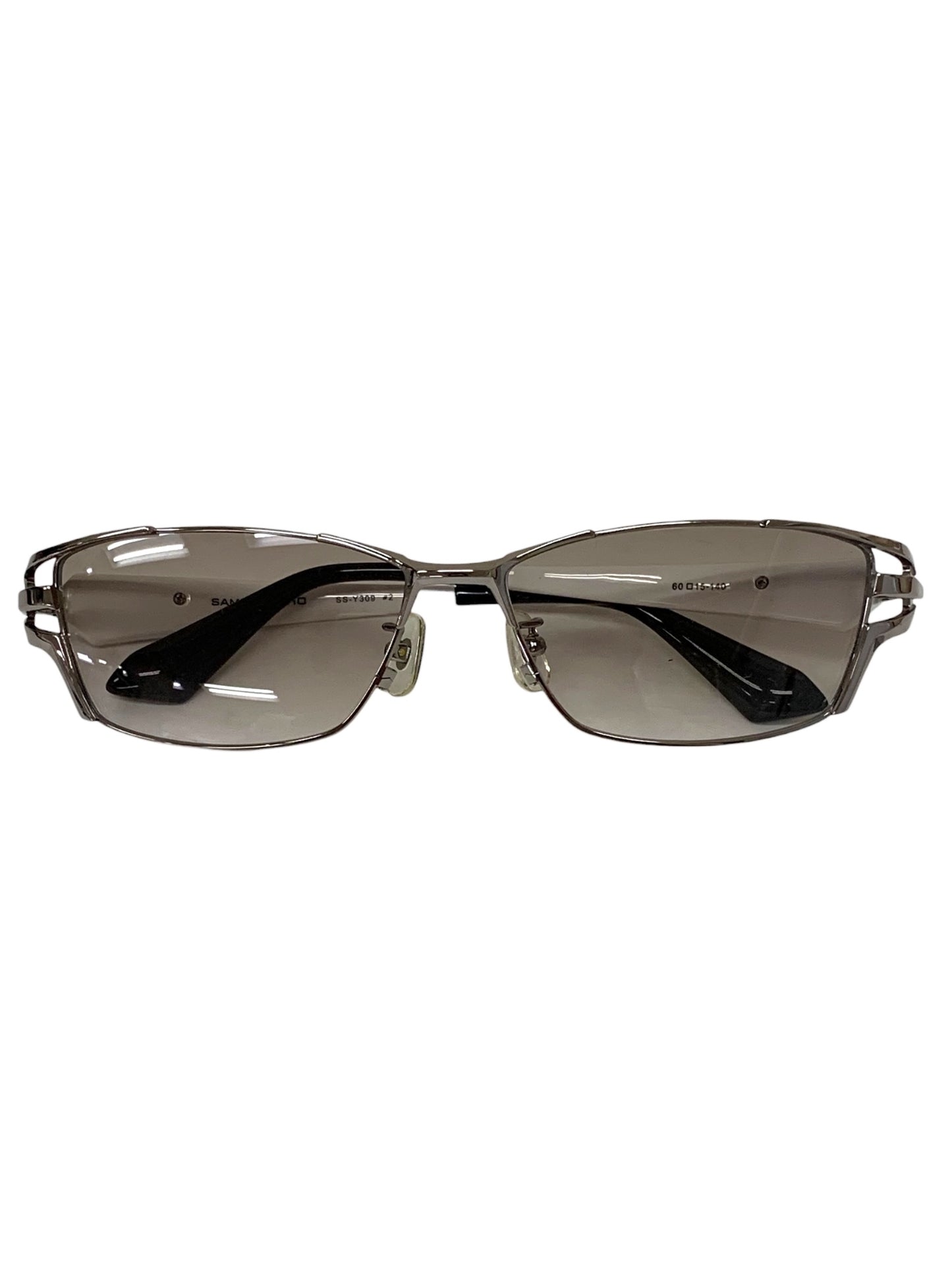 サムライ翔 SS-Y309 サングラス シルバー コンビフレーム スクエア ITB79UWF6R5K