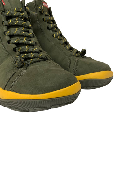 カンペール Peu Pista GM Goretex ブーツ 40 カーキグリーン カーフスキンレザー MICHELIN®ラバーアウトソール ITWSRF79JAWS