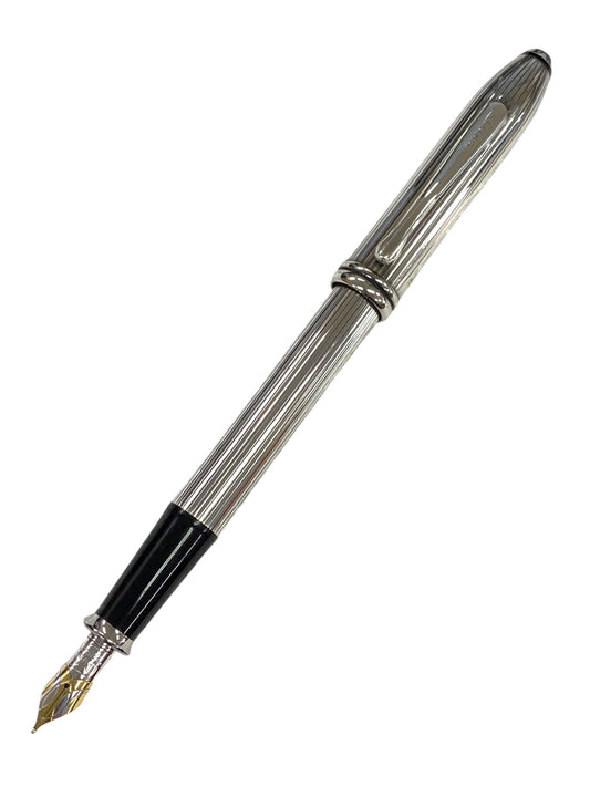クロス 万年筆 タウンゼント スターリングシルバー シルバー M 18K ITFSVZBEQSBF