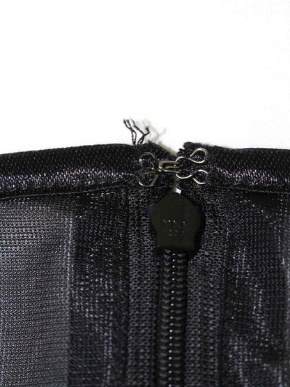 スーパービューティー ワンピース 40 ブラック 香水柄 IT6V4RORSSDM