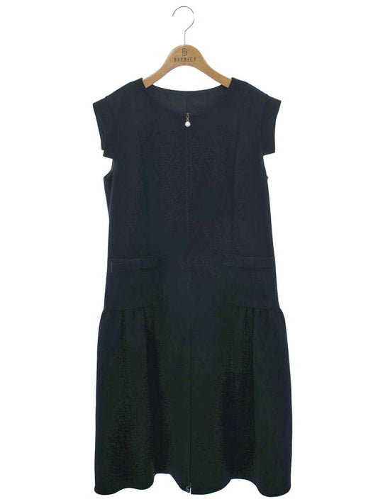 ルネ 5136170 ワンピース 38 ネイビー パールジップ ITLP148X34PC