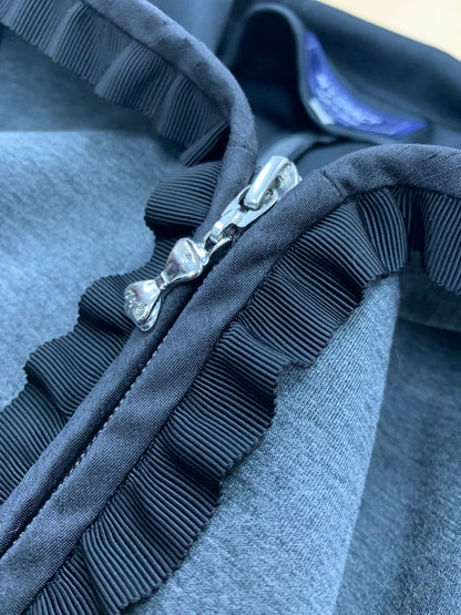 エムズグレイシー 111525 コート 38 グレー ボンディング フード ITM7IFHDG5WK