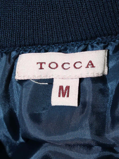 トッカ CKRTOGS0231 スカート M ネイビー ニット フレア IT36EQXXKGDX